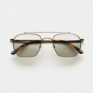 Vehla + Bowie Sunglasses in Gold/Graphite