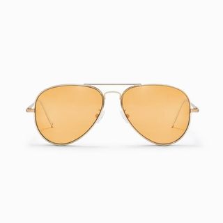Lexxola + Tommy Sunglasses in Gold / Orange