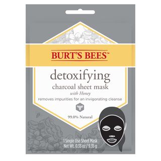 Burt's Bees + Charcoal Facial Sheet Mask (pack of 6)