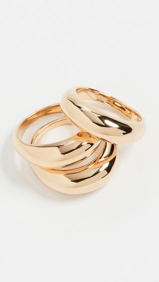 Soko + Fanned Stacking Rings