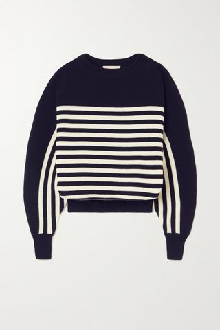 Alexandre Vauthier + Striped Wool Sweater
