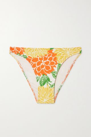 Faithfull the Brand + + Net Sustain Palmero Floral-Print Bikini Briefs
