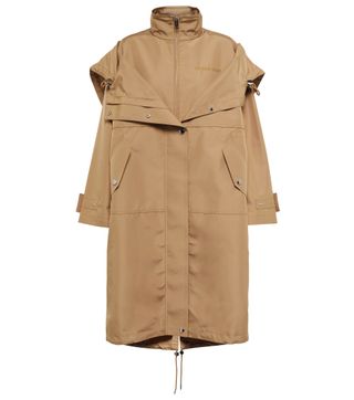 Burberry + Hooded Technical Raincoat