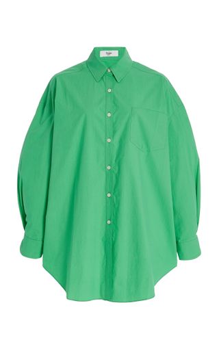 The Frankie Shop + Melody Oversized Organic Cotton Shirt