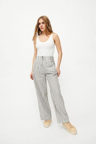 Urban Outfitters + Brittany Striped Straight Leg Pants