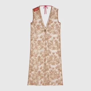 Gucci + 2015 Re-Edition Floral Lace Dress