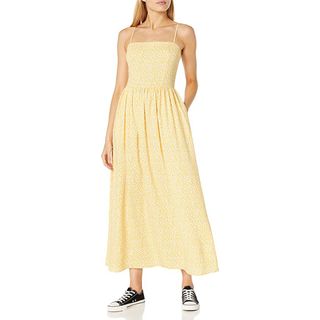 Goodthreads + Georgette Smock-Back Cami Maxi Dress