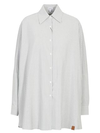 Loewe + Stripe Bat Sleeve Shirt