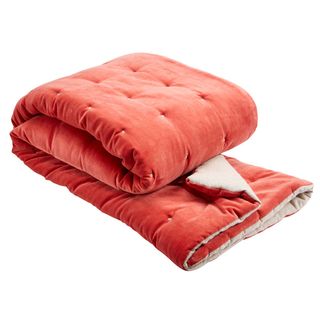 Christy + Jaipur Throw in Coral