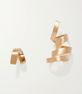 Completedworks + Gold-Plated Earrings
