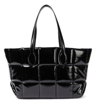 MyTheresa + Florence Quilted Patent Leather Tote