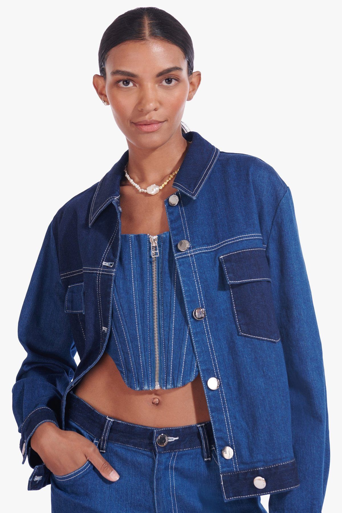 23 Cool Denim Jackets the Fashion Set Would Wear | Who What Wear