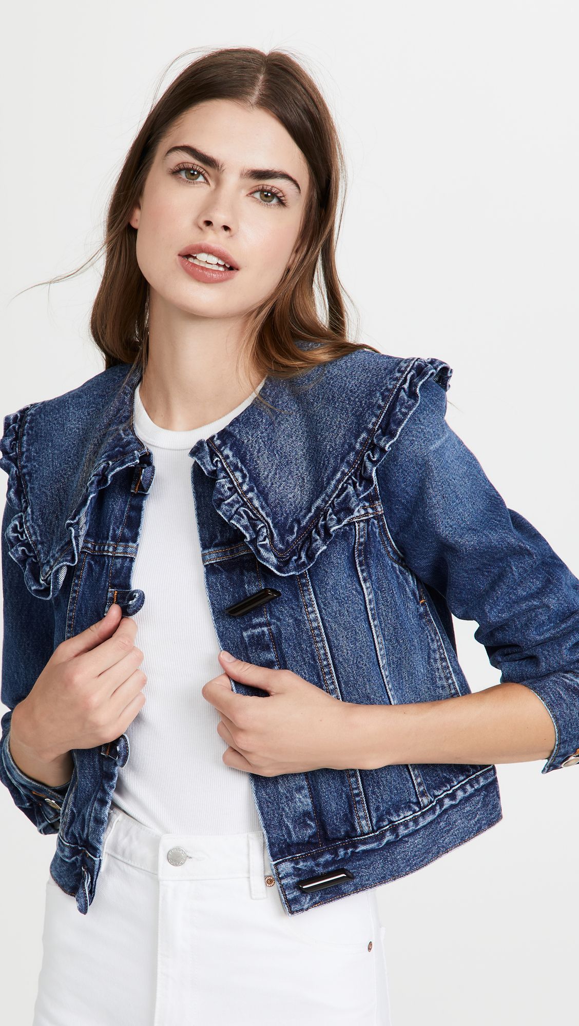 23 Cool Denim Jackets the Fashion Set Would Wear | Who What Wear