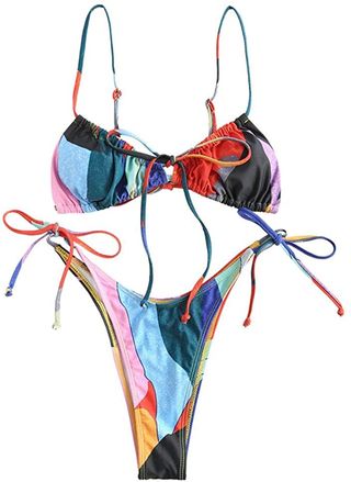 Zaful + Braided String Bikini