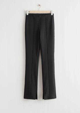 & Other Stories + Fitted Slit-Hem Trousers