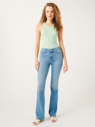 7 for All Mankind + Kimmie Bootcut Jeans