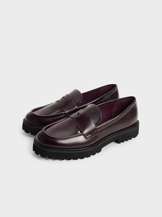Charles & Keith + Chunky Penny Loafers