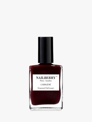 Nailberry + L'Oxygéné Oxygenated Nail Lacquer in Noirberry