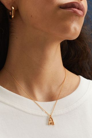 H&M + Gold-Plated Pendant Necklace