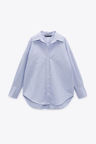 Zara + Basic Striped Shirt