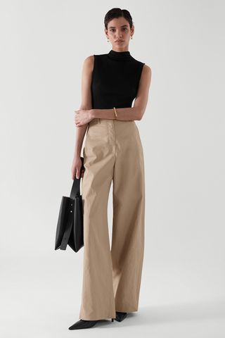 COS + Wide Leg Linen Pants