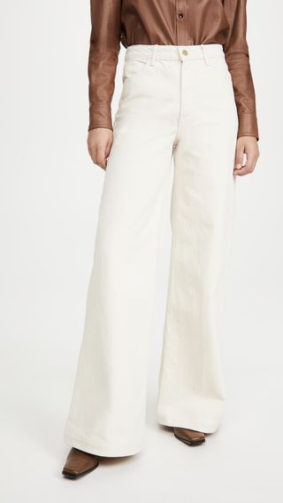 Triarchy + High Rise Wide Leg Jeans