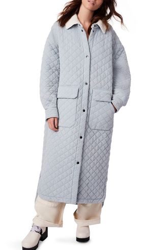 Bernie + Country Charm Quilted Longline Cotton Jacket