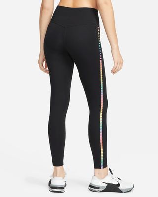 Nike Training One Rainbow Ladder 7/8 Leggings. Size XL. NWT