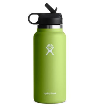 Hydro Flask + 32-Ounce Wide Mouth Bottle with Straw Lid