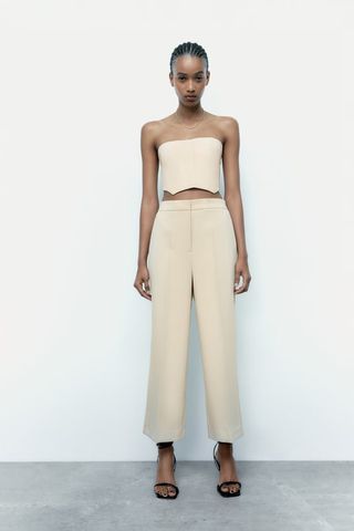 Zara + Cropped Culottes