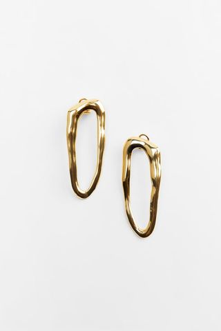 Zara + Irregular-Shape Earrings