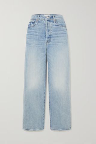 Mother + The Rambler High-Rise Straight-Leg Jeans