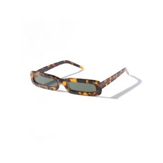 George Keburia + Square Frame Acetate Sunglasses