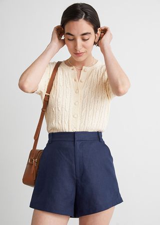 & Other Stories + Linen Shorts