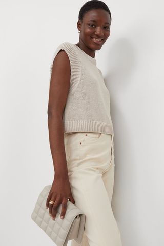 H&M + Boxy Sweater Vest