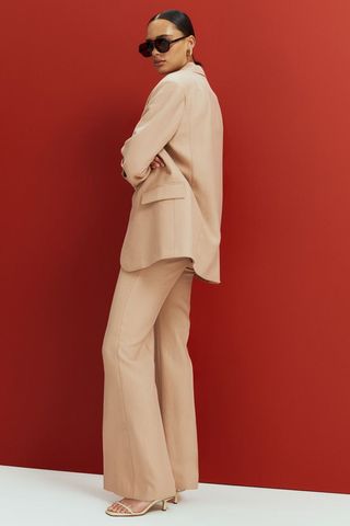 H&M + Oversized Lyocell Blazer