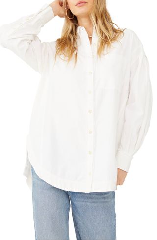 Free People + Cool 'N Clean Cotton Tunic Top