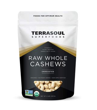 Terrasoul Superfoods + Organic Raw Whole Cashews