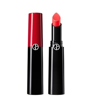 Giorgio Armani + Lip Power Long-Lasting Satin Lipstick in Splendid