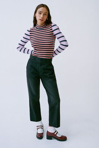 Dickies + High-Waisted Ankle Pants
