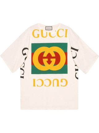 Gucci + Oversized T-Shirt With Gucci Logo