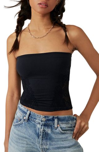 Free People + Talk About It Tube Top
