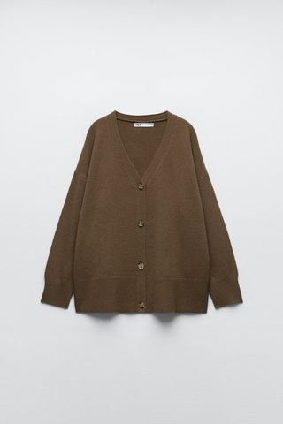 Zara + 100% Merino Wool Jacket