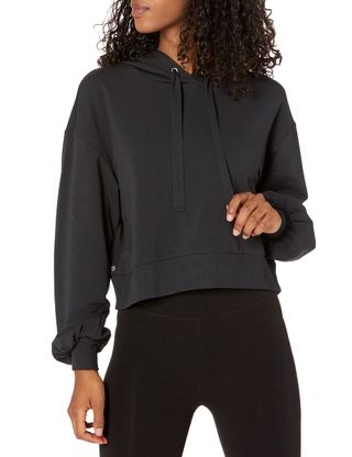The Drop + Mayla Supersoft Stretch Cropped Hoodie