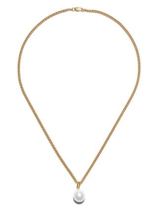 Otiumberg + Pearl Pendant Chain Necklace