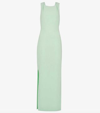 Whistles + Tie Back Stretch-Crepe Maxi Dress