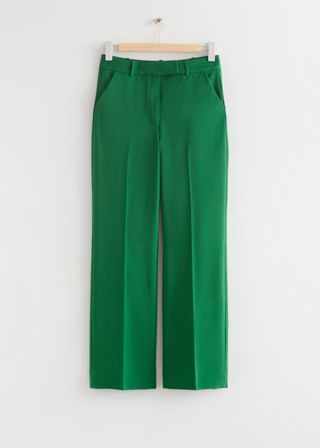 & Other Stories + Straight Low Waist Trousers