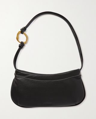 Staud + Tate Textured-Leather Shoulder Bag