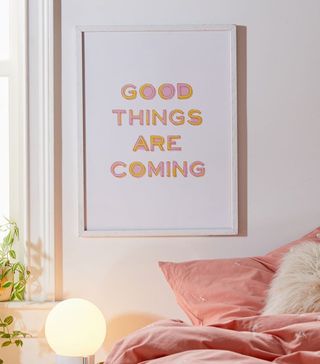 June Journal + Good Things Are Coming Art Print