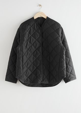 & Other Stories + Oversized Quilted Jacket